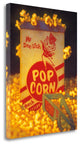 "3D Popcorn" By Tr Colletta, Giclee Print on Gallery Wrap Canvas, Ready to Hang