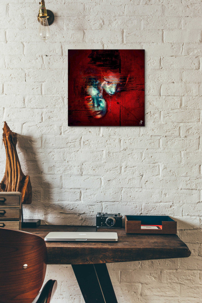 Epic Art 'Ex Empathika' by Mario Sanchez Nevado, Acrylic Glass Wall Art, 12"x12"