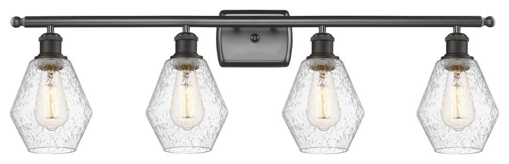 Innovations 516-4W-OB-G654-6-LED 4-Light Bath Vanity Light, Oil Rubbed Bronze