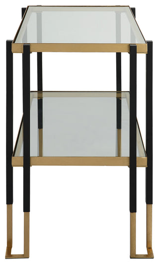 Uttermost Kentmore Glass Side table