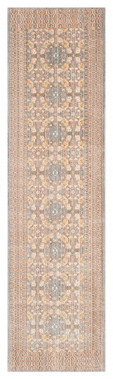 Safavieh Valencia Val210F Rug, Light Grey/Multi, 2'3"x8'0" Runner