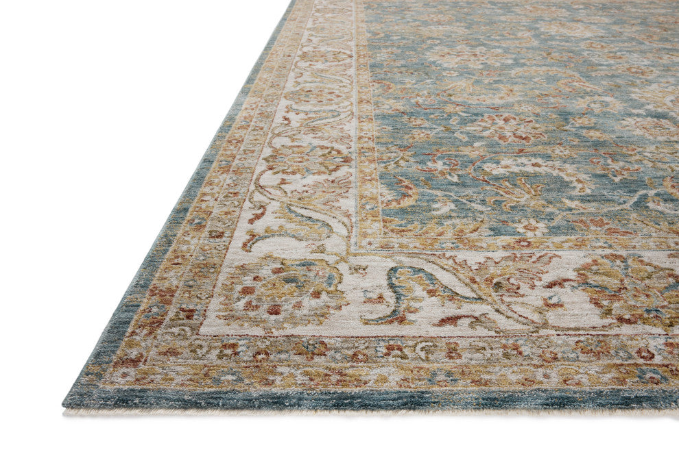 Loloi Gaia Ocean / Multi 18" x 18" Sample Rug