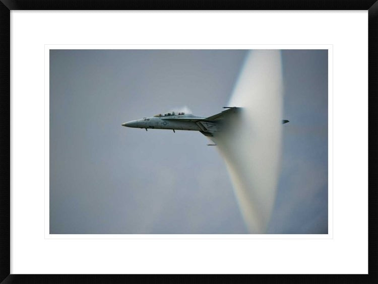 "Cone" Framed Digital Print by Darek Siusta, 30x22"