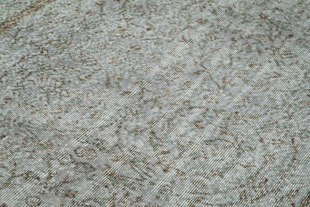 Rug N Carpet - Handwoven Turkish 4' 8" x 8' 4" Unique Overdyed Area Rug