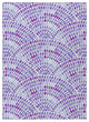 Indoor/Outdoor Seabreeze SZ7 Lavender Machine Washable 8' x 10' Rug
