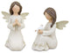 Angel, 2-Piece Set, 4"H, 4.5"H Resin