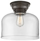 Innovations X-Large Bell 1-Light Flush Mount Oil Rubbed Bronze