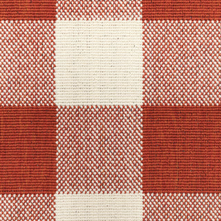 Oriental Weavers Meridian Red/ Ivory Geometric Indoor/Outdoor Rug 5'3"X7'6"