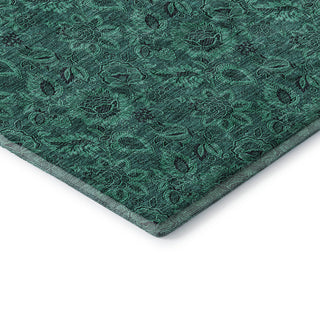 Premium Machine Washable Mayfield AMF661 Teal 5' x 7'6" Rug