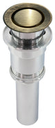 Patented Pop Down Drain, Pvd Brushed / Satin Brass