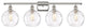Innovations 516-4W-PN-G1215-8 4 Light Bath Vanity Light, Polished Nickel
