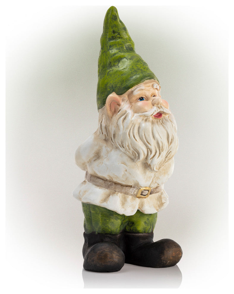 Bashful Gnome Statue