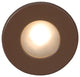 WAC Lighting LEDme Full Round Indoor or Outdoor Step and Wall Light, Bronze
