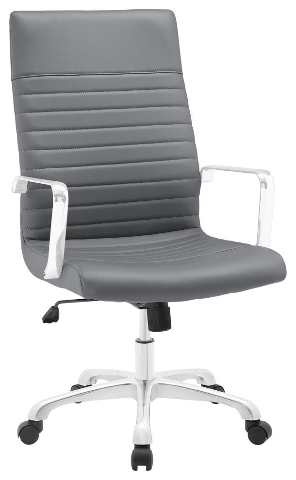 Finesse Highback Office Chair, Gray