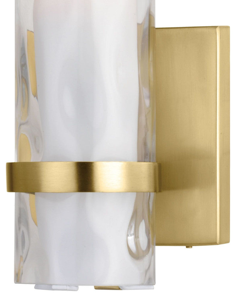 Vilo 1-Light Wall Light, Golden Brass