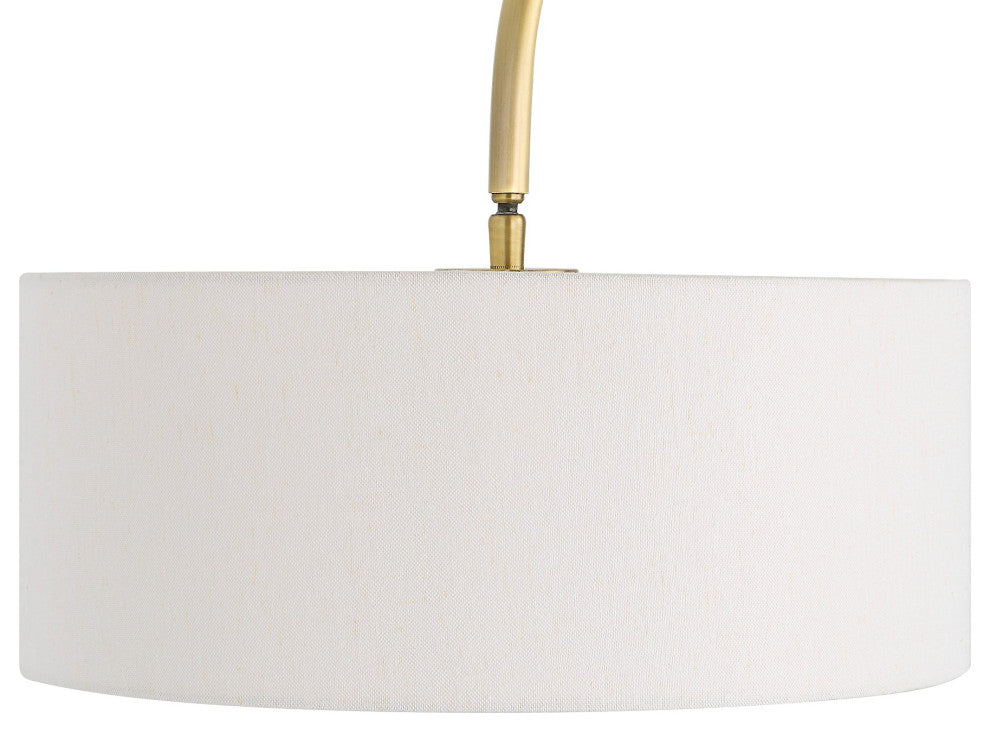 Uttermost Huxford Brass Arch Floor Lamp