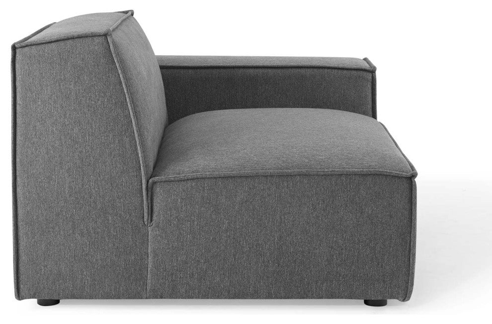 Restore 5-Piece Sectional Sofa-Charcoal