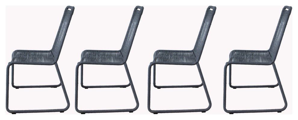 Set of 4 Neil Chair, Grey