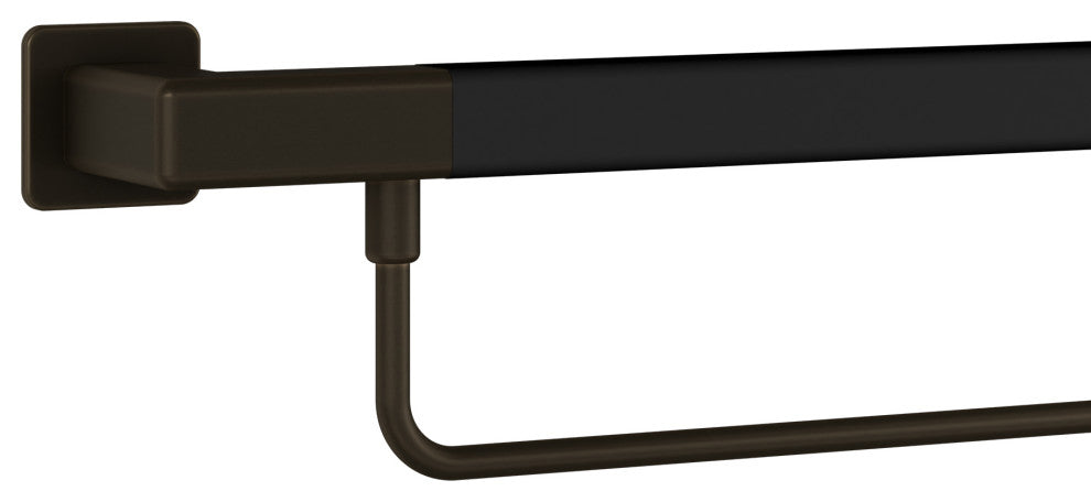 Seville 24-in Safety Bar Slip Resistant ADA Compliant 500 lb Weight Capacity, Oil Rubbed Bronze