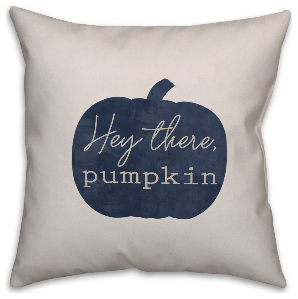Hey Pumpkin 16x16 Spun Poly Pillow