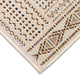 Avena Panel Stripe Indoor/Outdoor Rug Ivory 1'11"x7'6"
