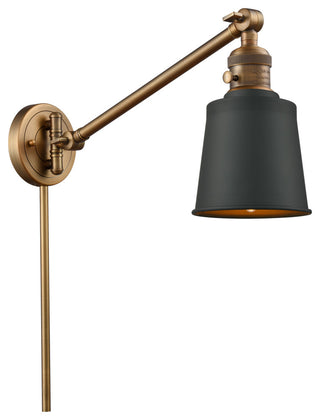 Addison Swing Arm With Switch, Brushed Brass, Brushed Brass, Brushed Brass