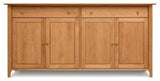Copeland Sarah 2 Drawers Over 4 Door Buffet, Saddle Cherry