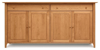 Copeland Sarah 2 Drawers Over 4 Door Buffet, Saddle Cherry
