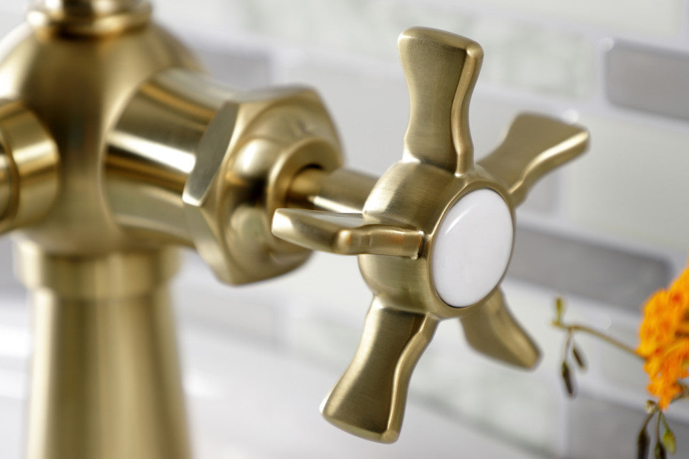 Kingston Brass KS3547NX Single-Handle Bathroom Faucet, Push Pop-Up