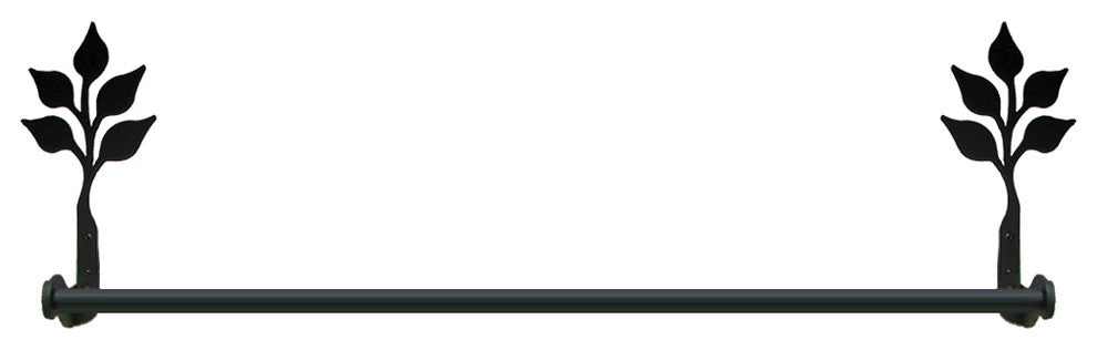 Towel Bar, Large, Large, Leaf