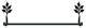 Towel Bar, Large, Large, Leaf