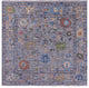 8' Square Turkish Oushak Handmade Wool Rug - Q15662