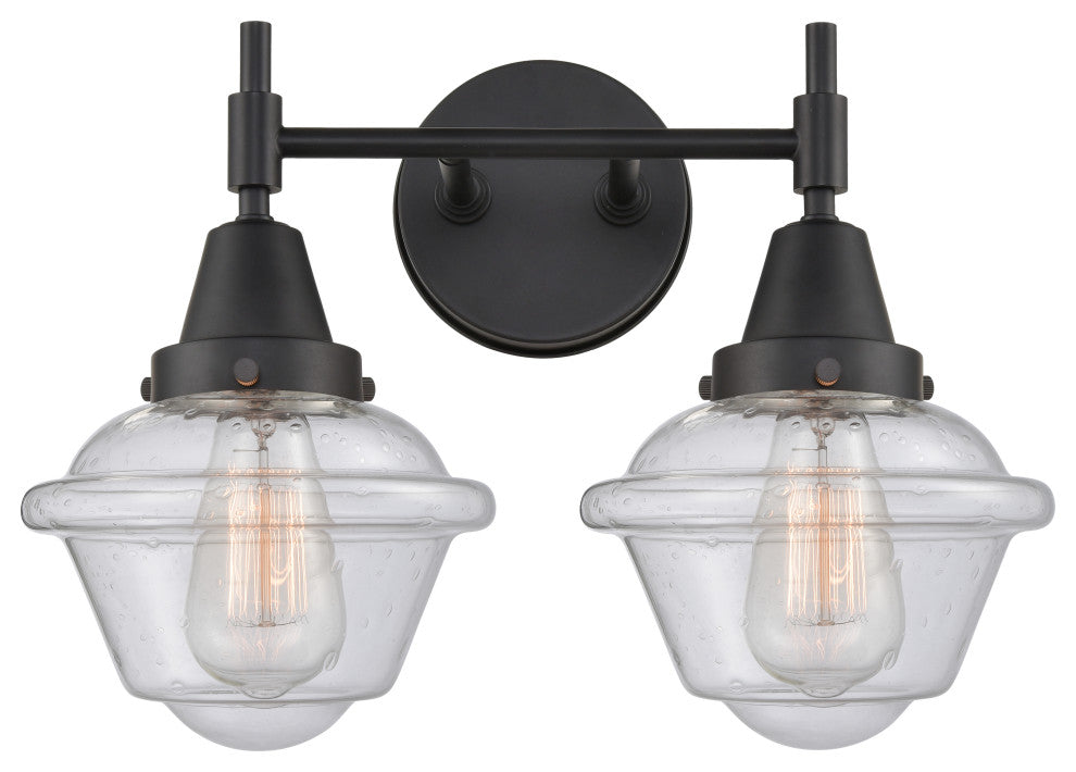 INNOVATIONS LIGHTING 447-2W-BK-G534 Caden 2 Light 17 inch Bath Vanity Light