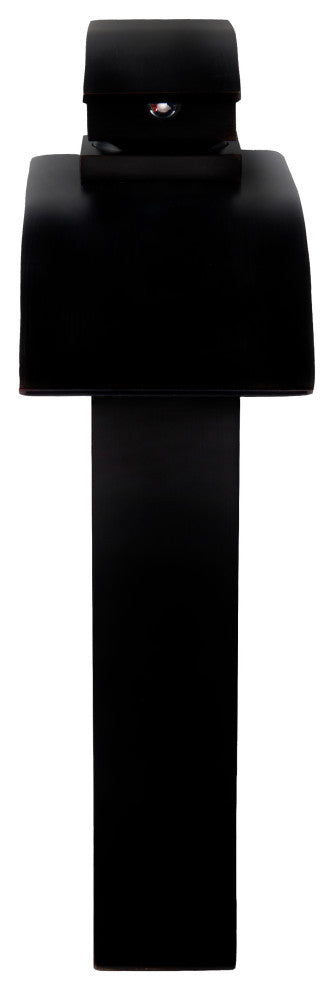 Porcelain Vessel Sink and Faucet Combo Set, Matte Black