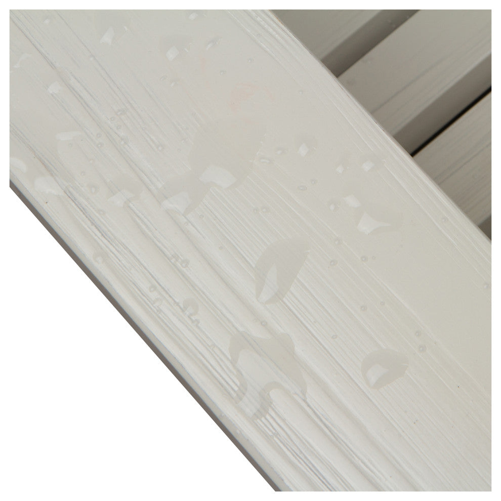 Shine Company Marina II Adirondack Chair With Hydro-Tex Finish, Eggshell White