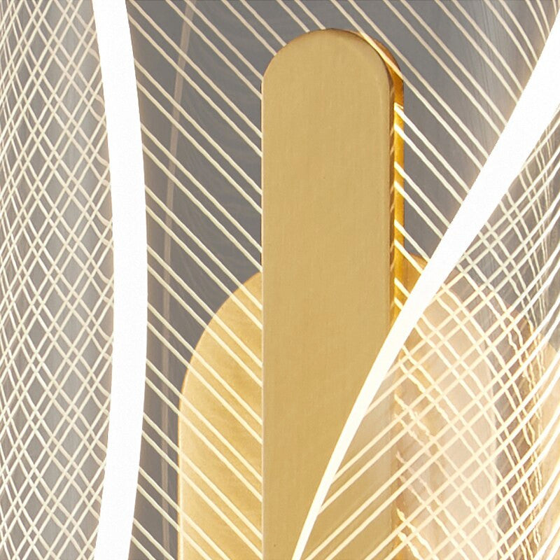 Toledo | Gold LED Wall Light Fixture For Bedroom