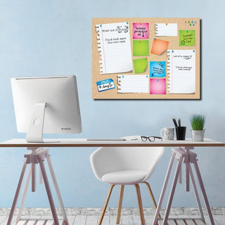 R2H Methods 'Cork Board' Dry Erase Memo Board on ArtPlexi