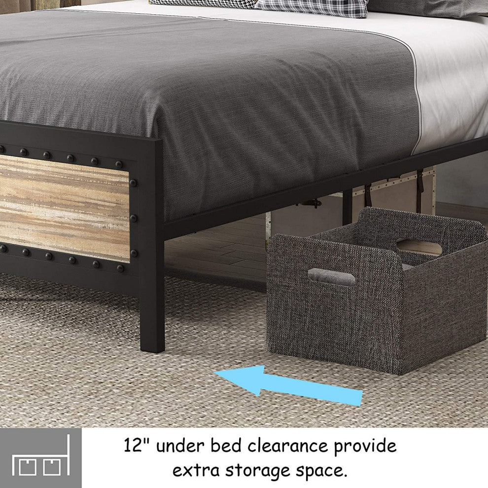 Heavy Duty Full Size Bed Frame