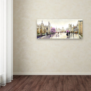 The Macneil Studio 'Cambridge Spires' Canvas Art, 32"x14"