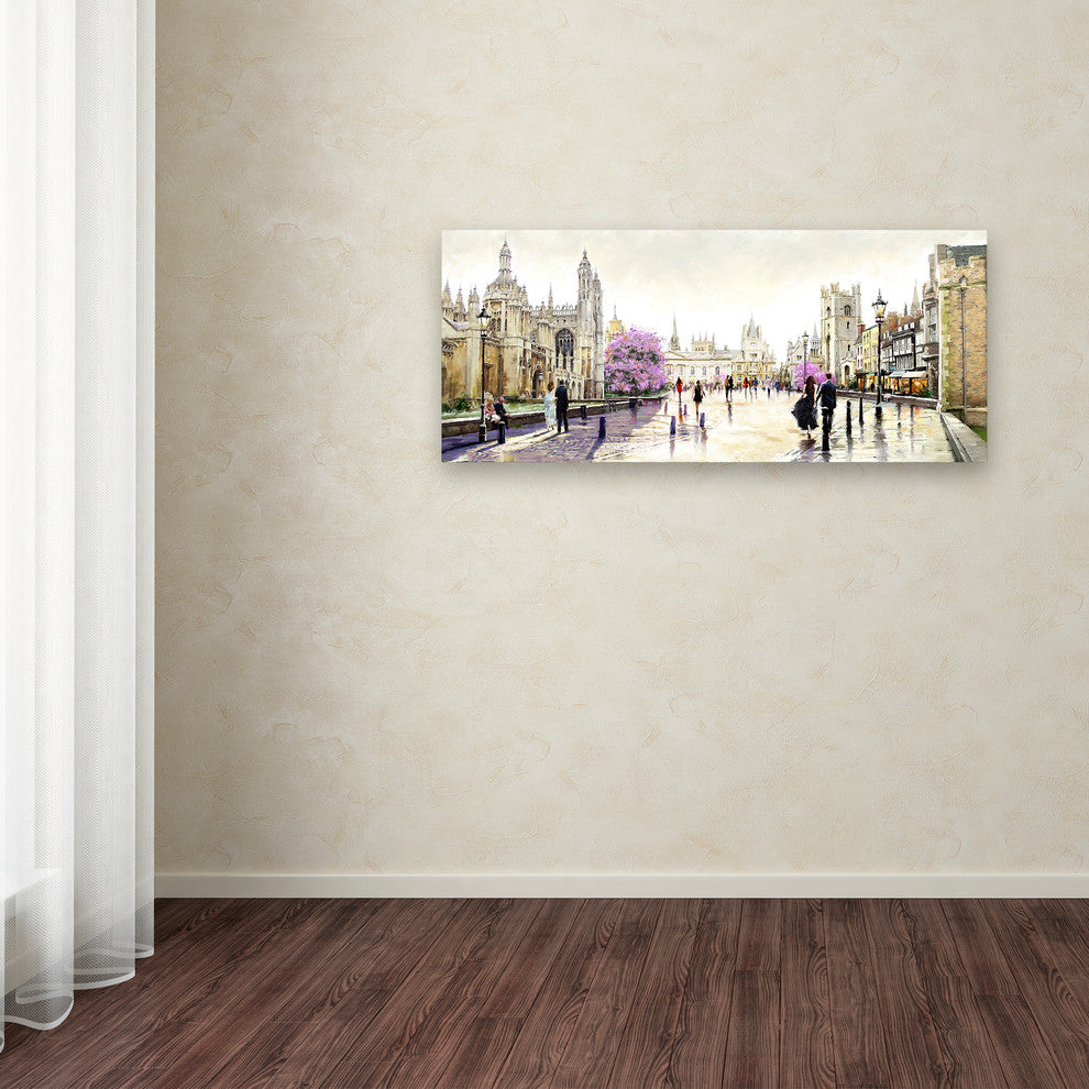 The Macneil Studio 'Cambridge Spires' Canvas Art, 32"x14"