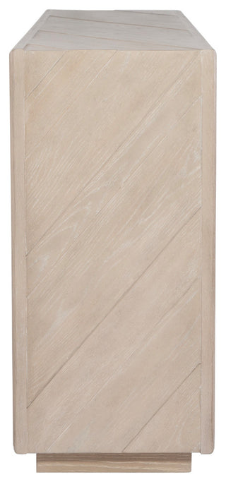 Uttermost 24757 Prism 60"W Oak Veneer Console Table - Light Oak