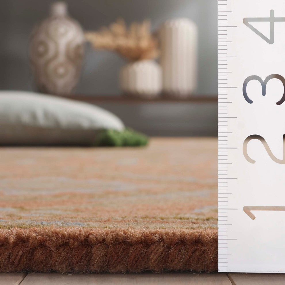 Safavieh Wyndham Collection, WYD203 Rug, Terracotta, 7' Square