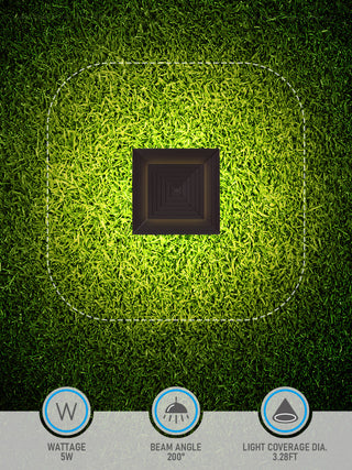 6 Pack 3CCT LED Pathway Lights, Low Voltage Landscape Lights, IP65, Aluminum