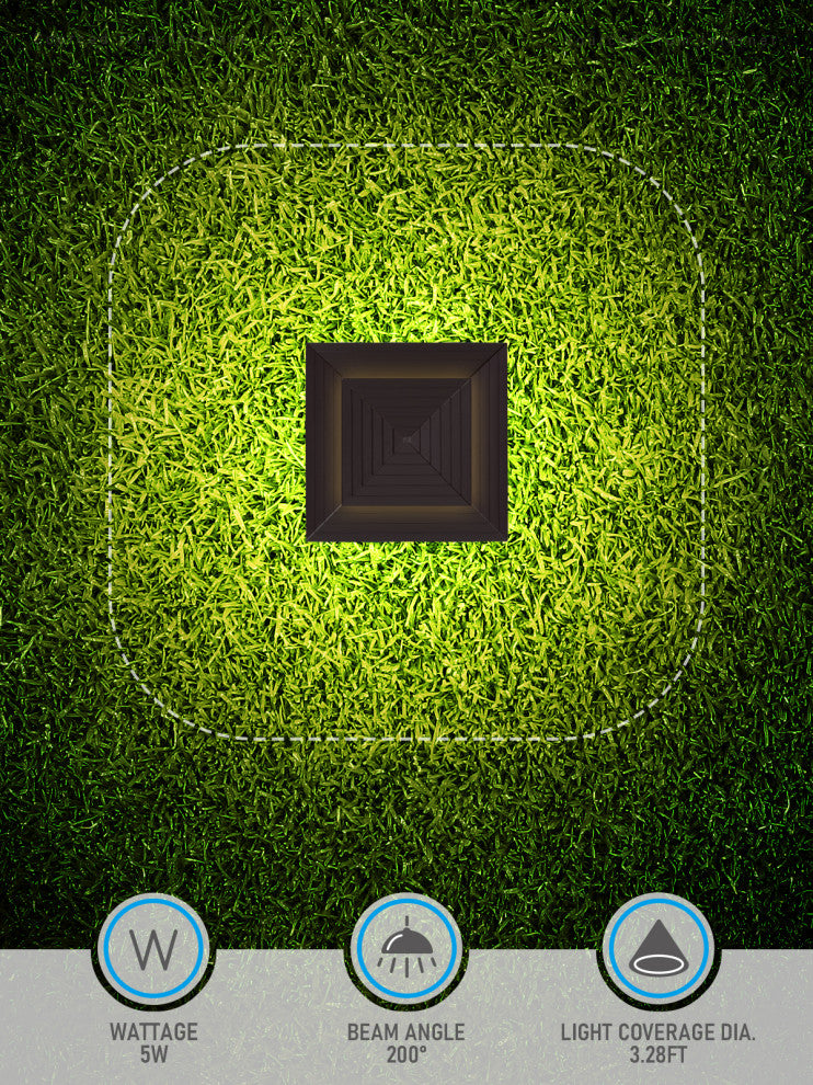 6 Pack 3CCT LED Pathway Lights, Low Voltage Landscape Lights, IP65, Aluminum