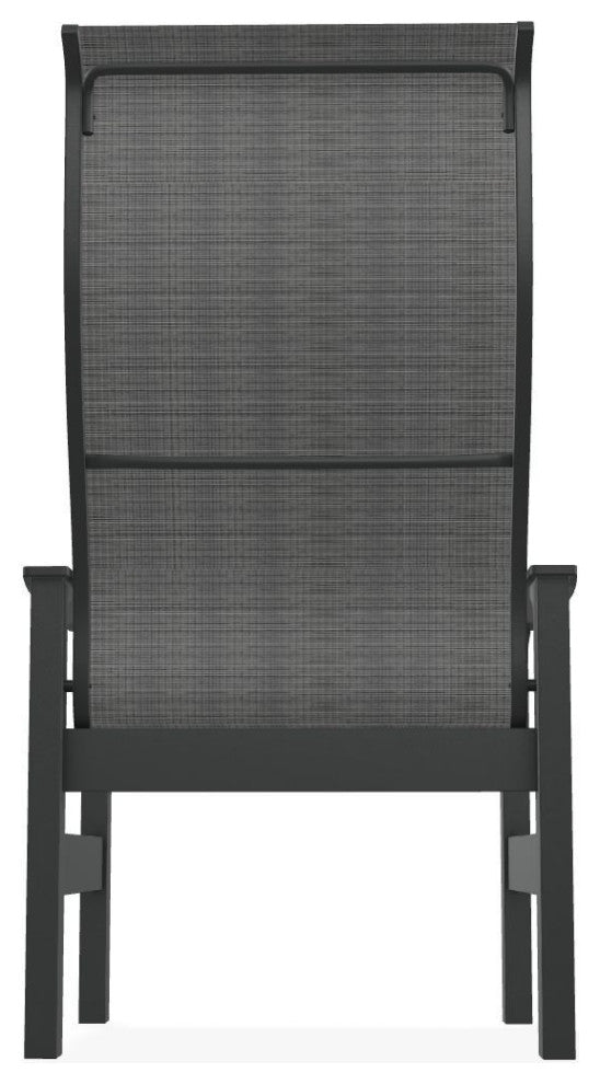 Leeward Sling Outdoor Supreme Armchair, Destiny Steel/Graphite