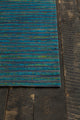Aletta Contemporary Area Rug, Gray and Blue, 5'x7'6"