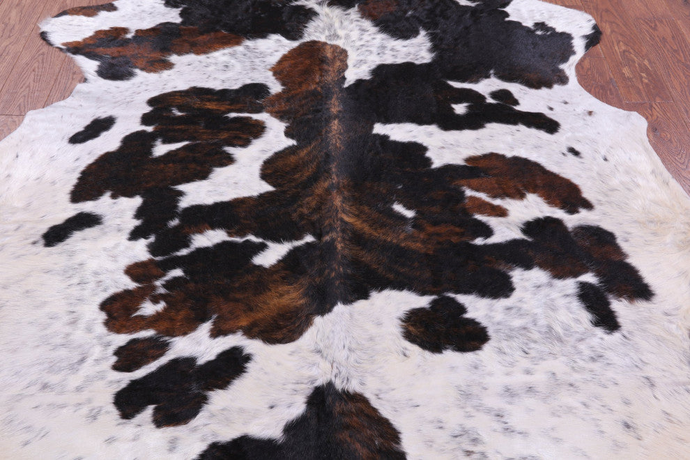 Organic Natural Hair-On Cowhide Area Rug 7' 4" X 6' 2" C1489