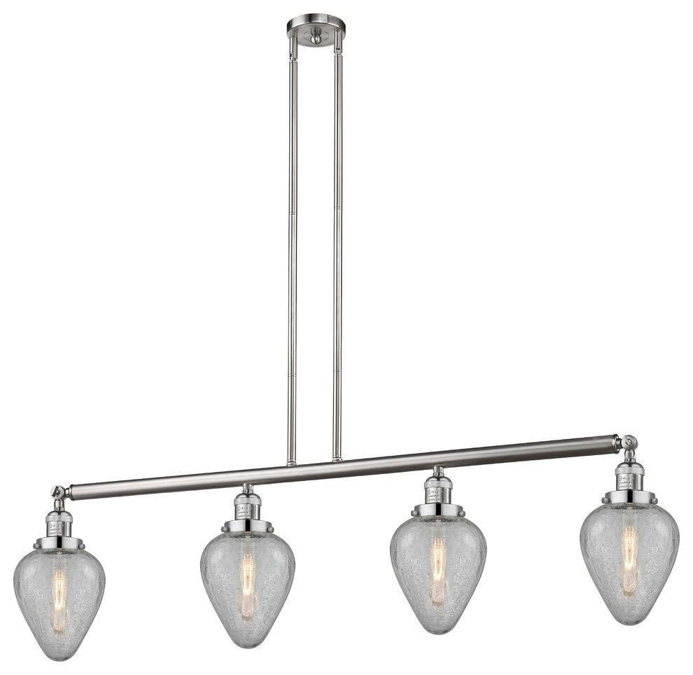 INNOVATIONS LIGHTING 214-SN-S-G165 Geneseo 4 Light Island Light