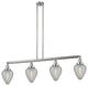 INNOVATIONS LIGHTING 214-SN-S-G165 Geneseo 4 Light Island Light