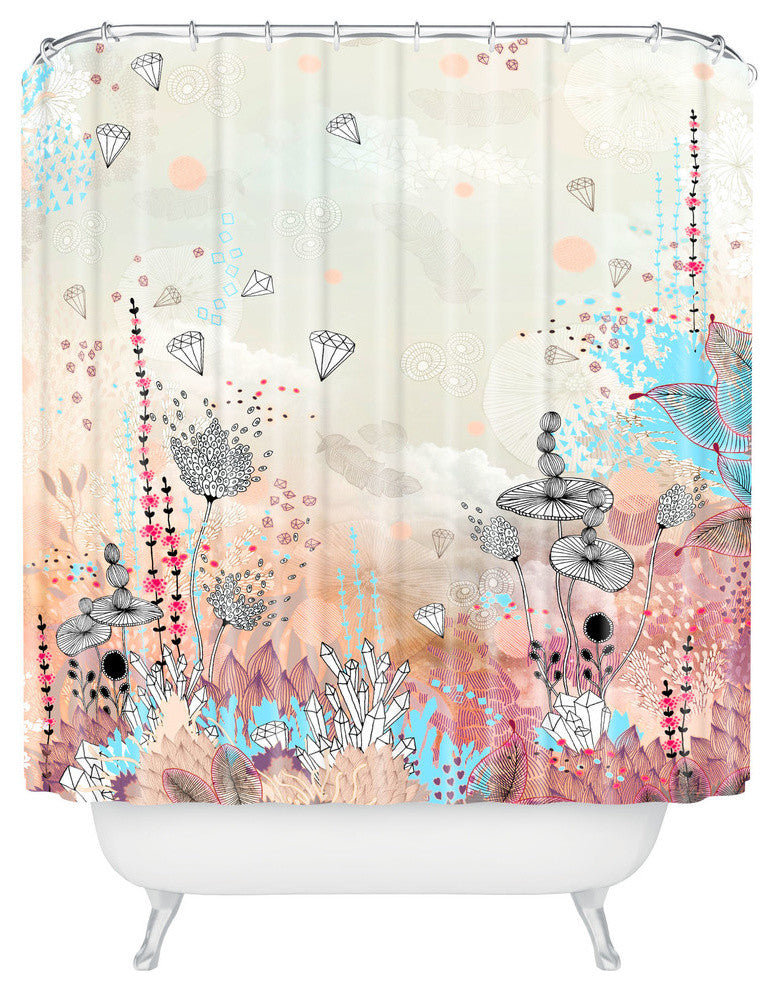 Iveta Abolina Crystal Lake Shower Curtain